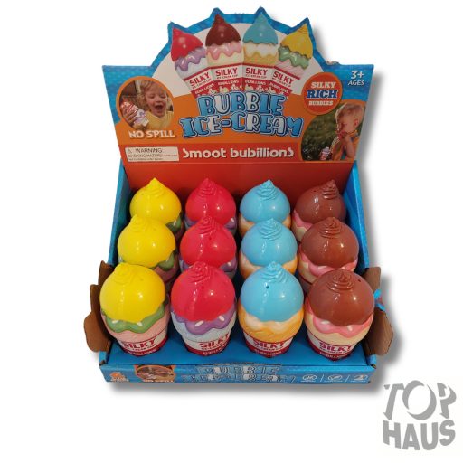 Buborékfújó fagyis