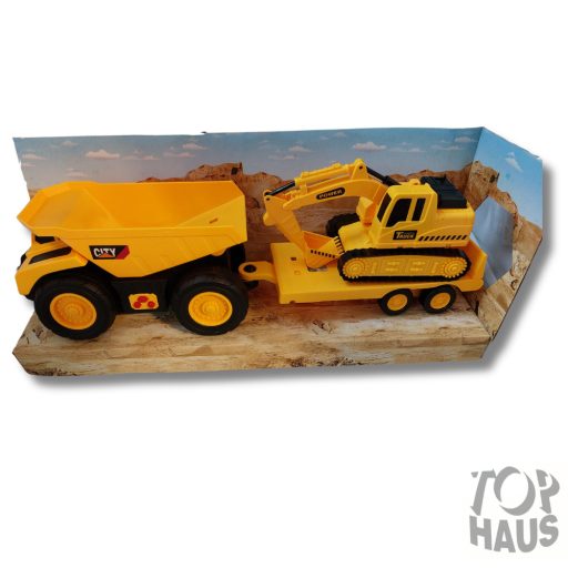 Dömper hangot ad világít + markoló