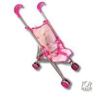 Fém babakocsi biztonsági retesszel