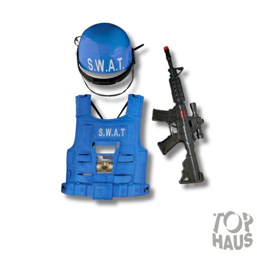 SWAT komandós jelmez szett