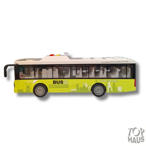  1 : 16  Busz fény és hang effektel  nyitható ajtóval