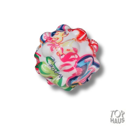 Pattogós meteor labda színes 9 cm