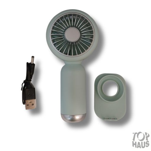 Elemes műanyag kézi ventilátor motorral