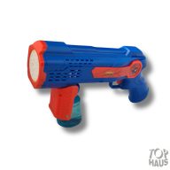 Elmes műanyag buborékfújó pisztoly motorral