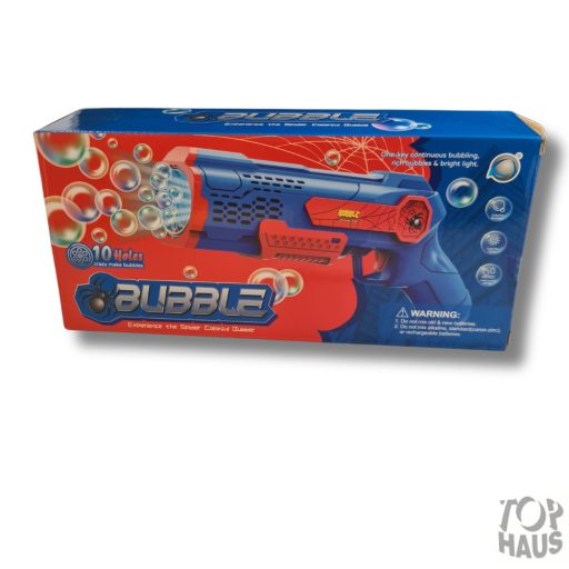 Elmes műanyag buborékfújó pisztoly motorral