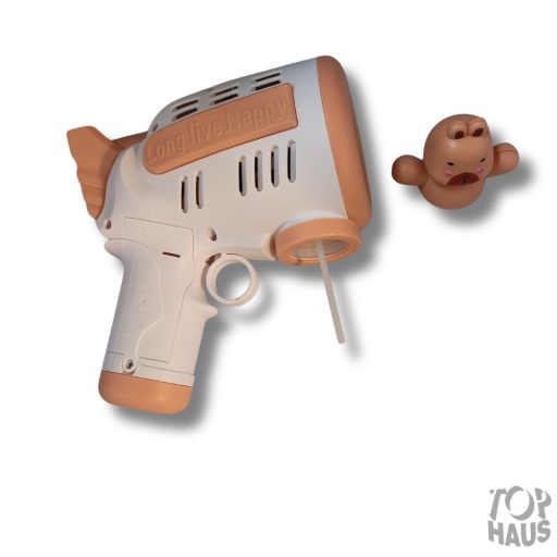 Elmes műanyag buborékfújó pisztoly motorral