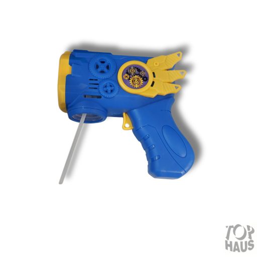 Elmes műanyag buborékfújó pisztoly motorral