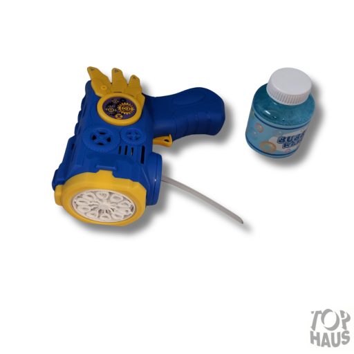 Elmes műanyag buborékfújó pisztoly motorral