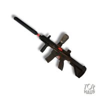 Aksis szilikagél kilövő gépfegyver  75 cm  