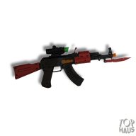 Elemes puska hang+fény