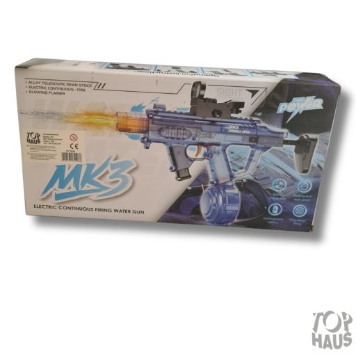 Elektromos vizipuska akkumlátorral