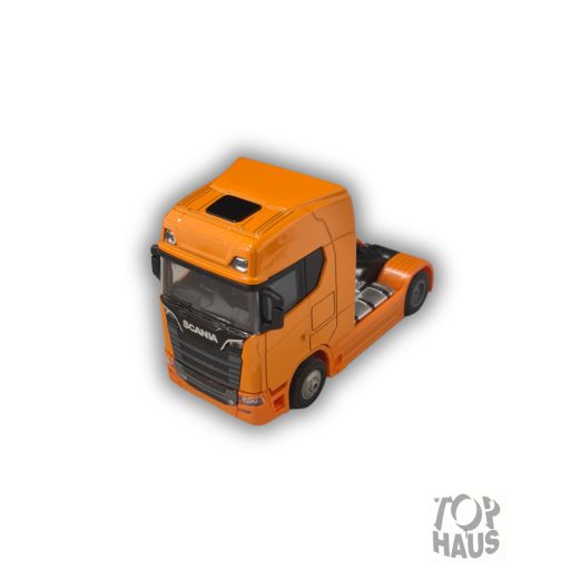 Fém kamion  fény és hang 12 cm