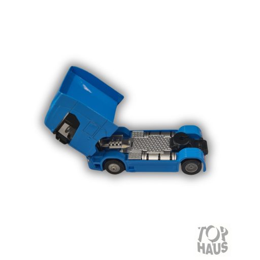 Fém kamion  fény és hang 12 cm