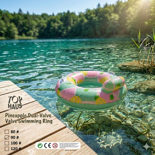 Epres vagy  ananászos kapaszkodós úszógumi 90 cm