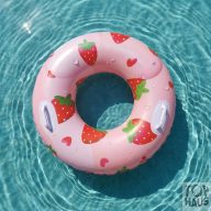 Epres vagy  ananászos kapaszkodós úszógumi 100 cm