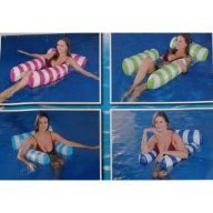 Hálós felfújható szélű fotel 