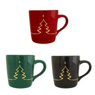 Fényes Bögre, Arany Fenyő Mintával