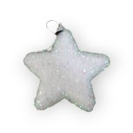 Hópelyhes csillag dísz s/4