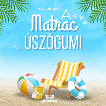 Matrac vagy úszógumi? A vízi biztonság és kényelem alapfelszerelései nyárra.